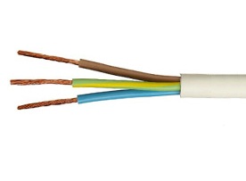 ПВС кабель силовой 3х1,5 ГОСТ, 3х1,5 мм2, 100 м