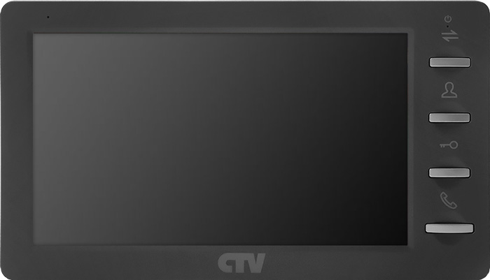 CTV-M4700AHD GS (Graphite) Монитор цветного AHD-видеодомофона с IPS экраном 7"