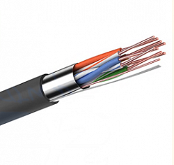 Rexant UTP 4PR 24AWG CAT5e OUTDOOR кабель, с тросом, 305м (01-0046)