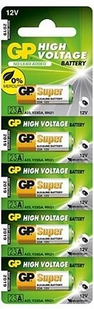 Батарея GP Super Alkaline 23AF (MN21, A23) (5шт/уп)