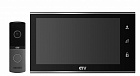 Комплект CTV-DP2702MD B (Black/Silver) Комплект цветного видеодомофона, в составе: панель CTV-D4003AHD, монитор CTV-M2702MD B